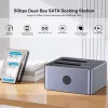 Unitek Kloonimisjaam 2X SATA 2,5/3,5 USB 5GB