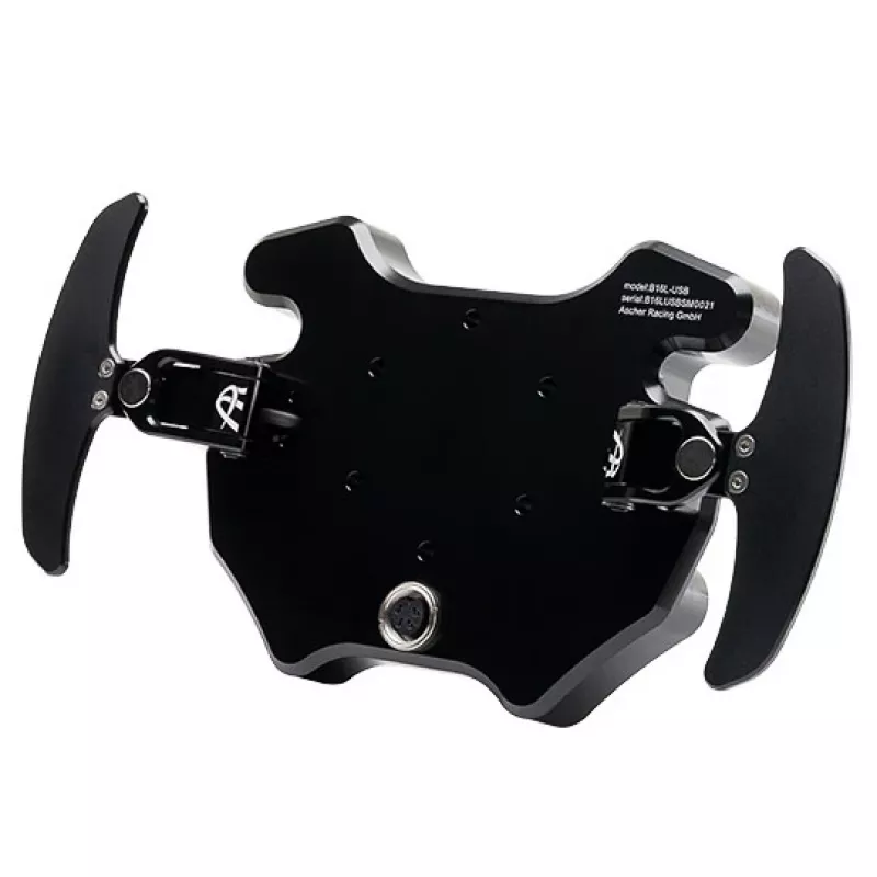 Nupplaud Ascher Racing B16L-USB võidusimulaatoritele, 12 sisendit, USB, suur ühilduvus