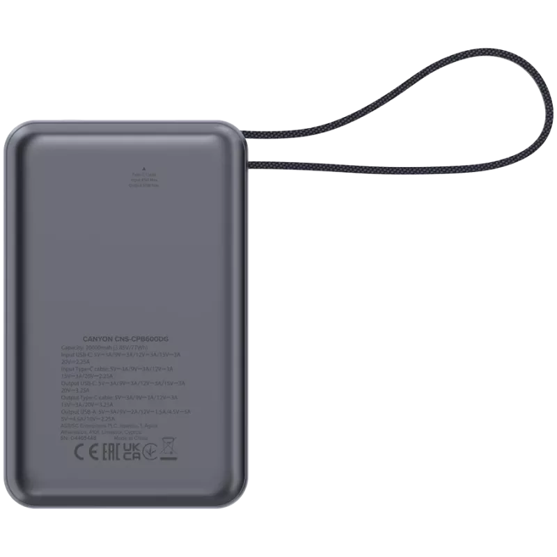 Akupank Canyon CNS-CPB600DG 20000mAh