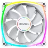 Montech RX140 PWM 140mm ARGB korpuse ventilaator - valge