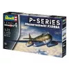 Plastikust lennukimudel REVELL Messerschmitt P.1099A-P-SER mõõtkavas 1/72