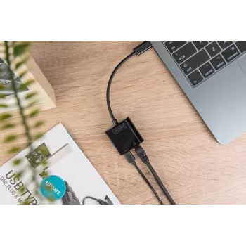 USB USB-C Gigabit Ethernet adapter Digitus DN-3027