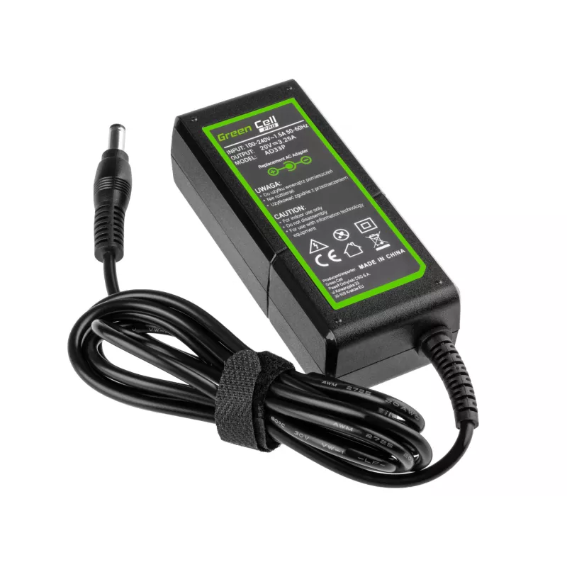 Green Cell AD33P toiteadapter/inverter siseruumides 65 W must
