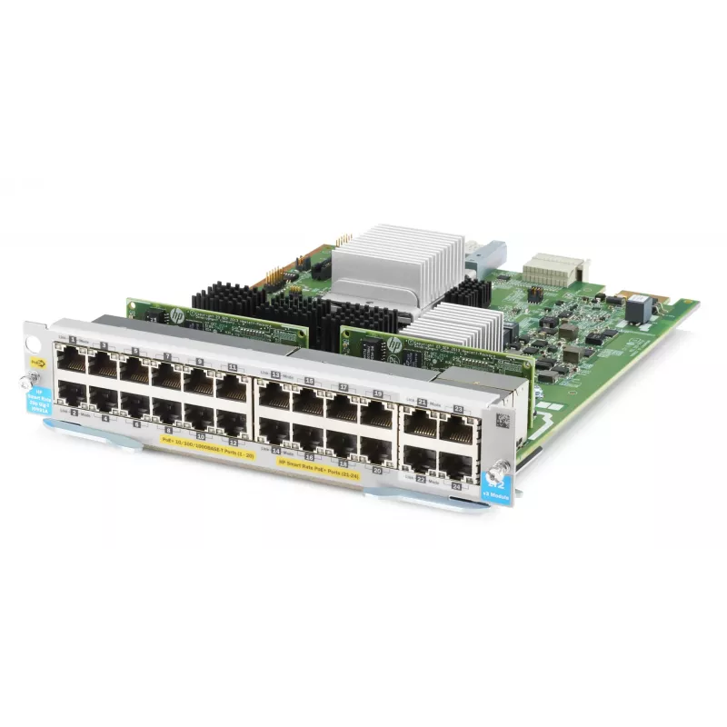HPE - Aruba seeria - laiendusmoodul - Gigabit Ethernet (PoE+) x 20 + 1/2.5/5/10GBase-T (PoE+) x 4