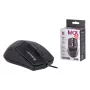 Optiline mõlemakäeline hiir DEFENDER HIT MB-530 — 1000 DPI, USB Type-A, must, 1,5 m juhe
