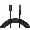 AUKEY CB-MCC102 USB-kaabel 1,8 m USB-C must 480 Gbit/s