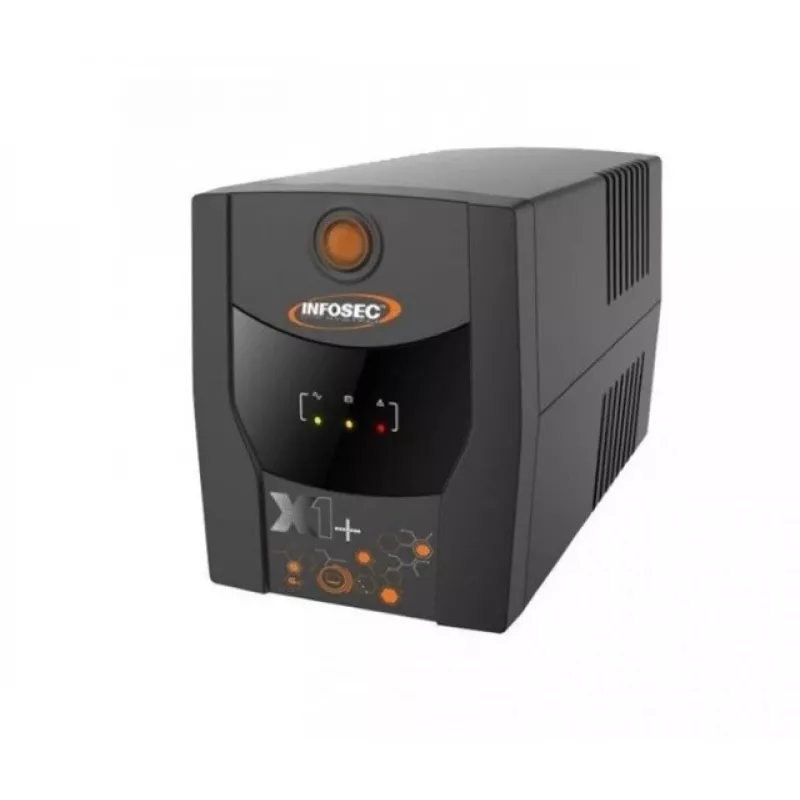 Infosec INF_661093 varutoiteallikas UPS X1+ 1600, 1600VA, 900W, 4X FR/SCHUKO