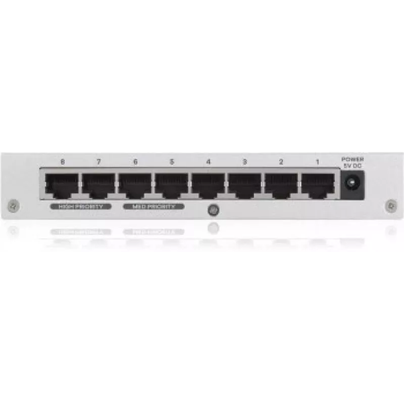 Zyxel GS-108B V3 Haldamata L2+ Gigabit Ethernet (10/100/1000) Hõbedane