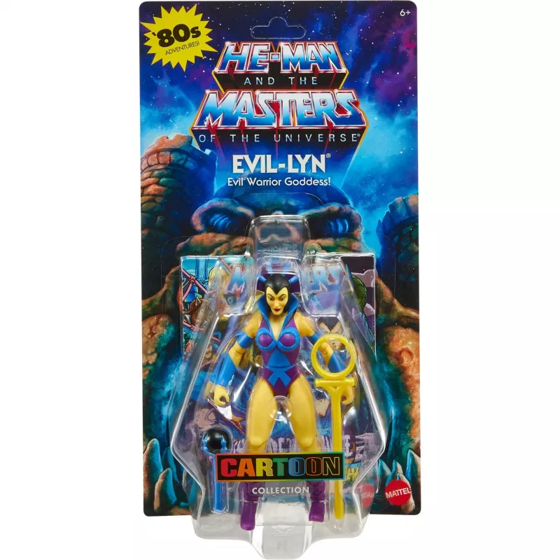 Liigendatud mängufiguur MATTEL Masters of the Universe Origins Evil-Lyn – kogumis-action-figuur, liigenditega