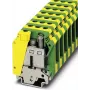 Phoenix Contact Protective Earth Terminal Block USLKG35 Rohekaskollane 25 tk (0444019)