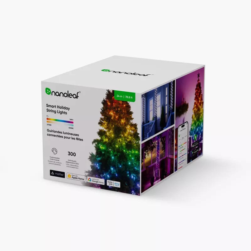 Nutikas valgusnöör Nanoleaf 24m 300 LED-i 18W 16M+