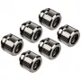 EK Water Blocks EK-Quantum Torque 6-Pack HDC 12 pöördemomendi võti otsiliitmik Hõbedane 1/4 6 tk
