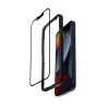 Karastatud klaasist ekraanikaitse Crong iPhone 16e / 14 / 13 / 13 Pro jaoks — 3D täiskattega