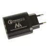 USB seinilaadija MACLEAN MCE479B — 3x USB-porti, 18W koguvõimsus, kompaktne