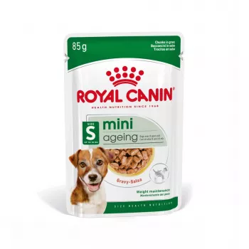 Märg koeratoit Royal Canin Mini Ageing 12+ Adult kotike 85 g — väikesed tõud, linnuliha, seenior