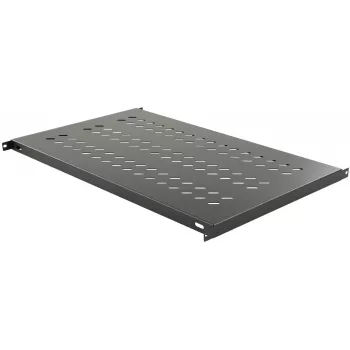 Rack shelf LOGON RAS110BL Must 50 kg kandevõime 19 tolli
