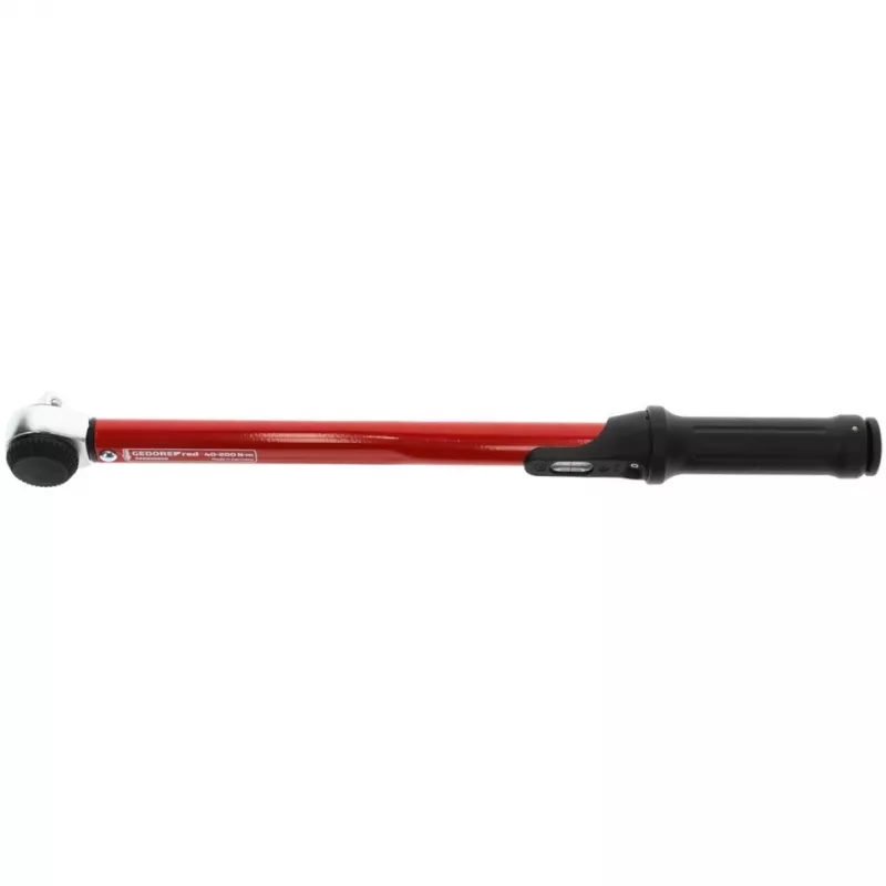 GEDORE Punane pöördemomendivõti 1/2 40-200 Nm, pikkus 485 mm (R68900200)