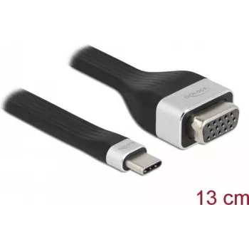 FPC lame Ribbon kaabel DeLOCK USB USB-C to VGA 86730