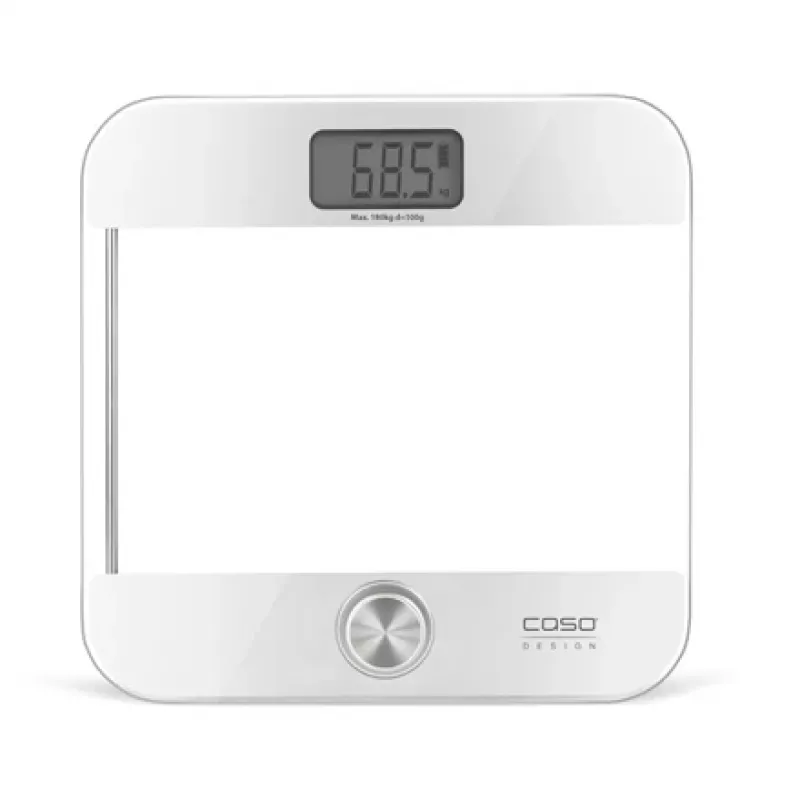 Electronic personal scale Caso Body Energy Ecostyle 03416 — max 180 kg, accuracy 100 g, Valge/hall
