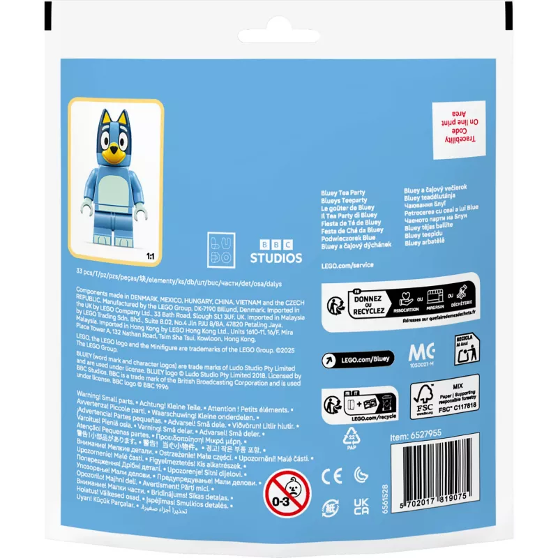 Klotsid Bluey 30687 Bluey teeõhtu