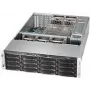 Supermicro SC836 BE1C-R1K23B - Rack - riiulisse paigaldatav - 3U - täiustatud, laiendatud ATX - SATA/SAS - kuumvahetusega 1200 W - must