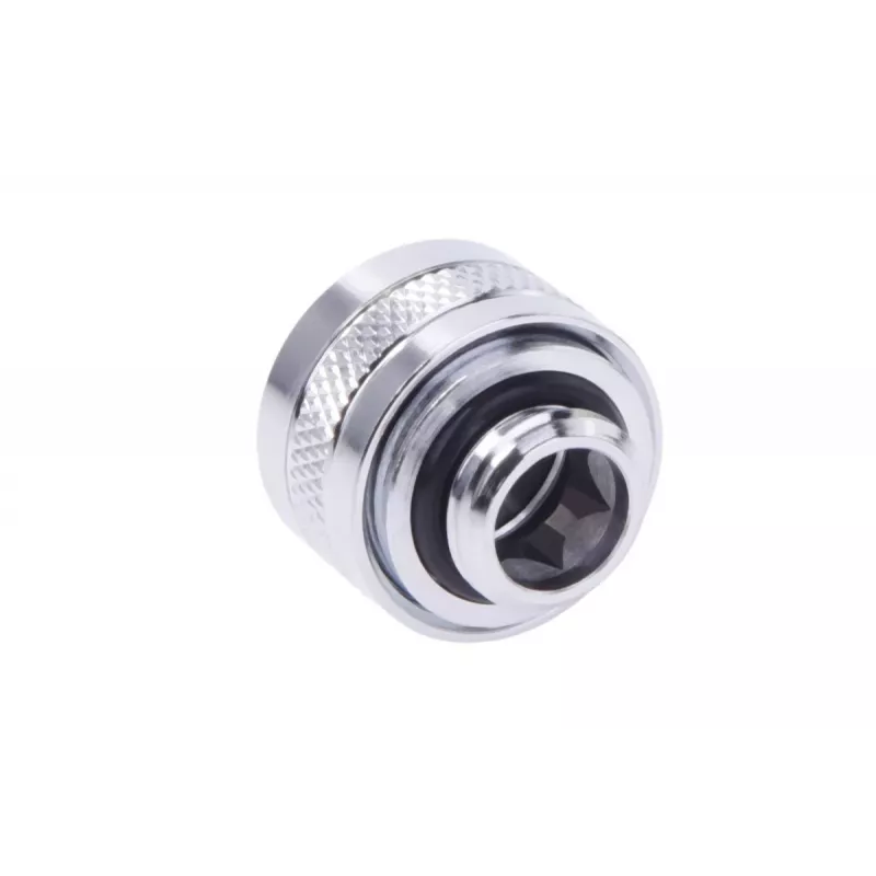 Liitmike komplekt Alphacool 17474 — messingist kroomitud liitmikud, Ø 22 mm, kõrgus 20 mm