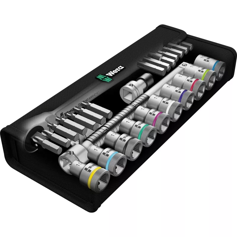 Socket wrench set Wera 8100 SC 7
