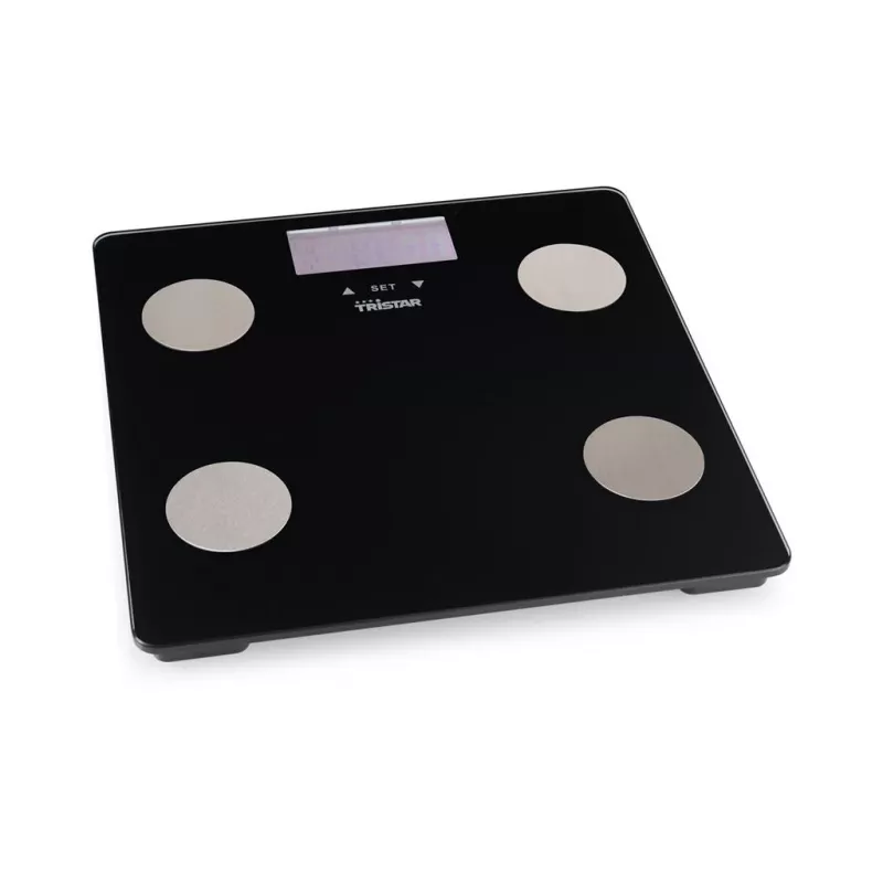 Isiklik kaal Tristar WG-2442 — digitaalne vannitoakaal, max 150 kg, 100 g täpsus, KMI, must