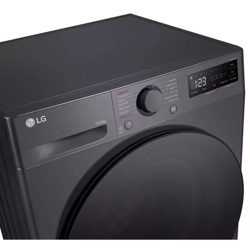 LG F4DR510S2M pesukuivatusmasin 10 kg / 6 kg 1400 RPM must
