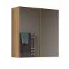 Vannitoa hoiukapp top e shop POLA 2DL ARTISAN — seinale kinnitatav tamm, 600×220×600 mm, 3 riiulit