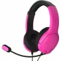 PDP PS5 ja PC NEBULA ULTRA VIOLET AIRLITE JUHTMEGA KÕRVAKLAPPID, juhtmega, mängimiseks, kõrvaklapid, must, roosa