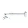 Seinakinnitus AVTEK WallMount Next 1200 — teras, valge, teleskoopne, 360° pöörlev, kaldenurk ±42°, maksimaalne koormus 20 kg