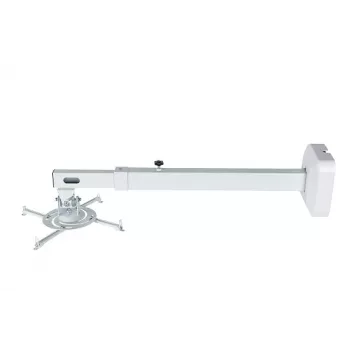Seinakinnitus AVTEK WallMount Next 1200 — teras, valge, teleskoopne, 360° pöörlev, kaldenurk ±42°, maksimaalne koormus 20 kg