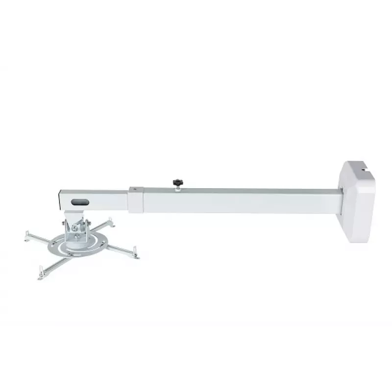 Seinakinnitus AVTEK WallMount Next 1200 — teras, valge, teleskoopne, 360° pöörlev, kaldenurk ±42°, maksimaalne koormus 20 kg