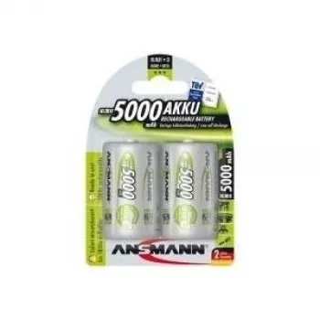 Aku Ansmann blister 2 X akku NiMH Mono/D 5000 mAh