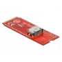 M.2 Key M 1 x OCuLink SFF-8612 muundur DeLOCK 64106