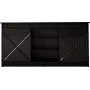 kummut 160x80x35 GRANERO must/must läikiv