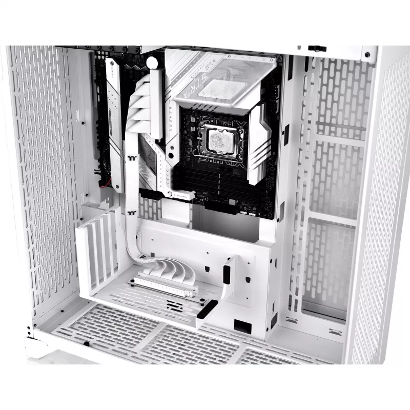 Thermaltake PCI-E 4.0 Dual 90 kraadi riiseri kaabel, 40 cm, valge (AC-077-CO6OTN-C1)