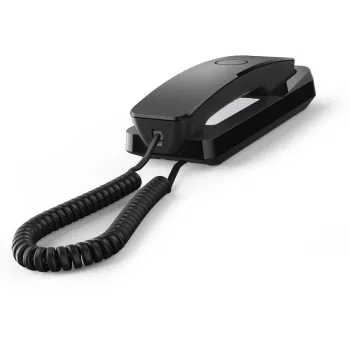 Analoogtelefon Gigaset DESK 200 must juhtmega telefonitoru 10 kirjet