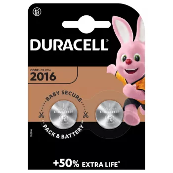 Duracell 2016 ühekordne patarei CR2016 liitium