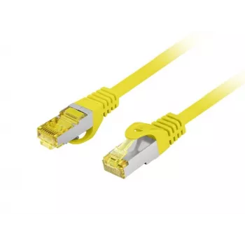 Võrgukaabel Lanberg PCF6A-10CU-0025-Y RJ-45 Cat6a 0,25 m kollane