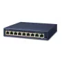 PLANET GSD-908HP - lüliti - 8 x 10/100/1000 (PoE+) + 1 x 10/100/1000 (üleslink) - lauaarvuti - PoE+ (GSD-908HP)
