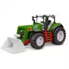BRUDER Traktor esilaaduriga mudel BR-03451 – vastupidav mängutraktor liigutatava laaduriga