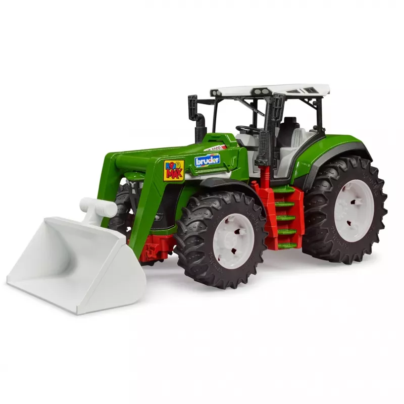 BRUDER Traktor esilaaduriga mudel BR-03451 – vastupidav mängutraktor liigutatava laaduriga
