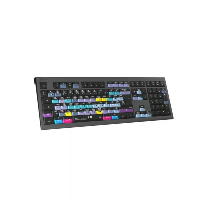 Logickeyboard ASTRA 2 klaviatuur USB QWERTY English Must Täissuuruses 104 klahvi