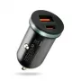 Autolaadija everActive CC-30Q QC3.0 35W — 1x USB-A, 1x USB-C, kiirlaadimine