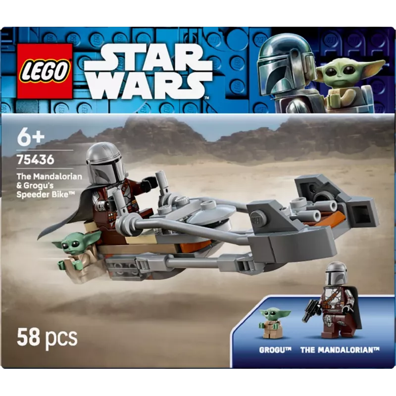 LEGO STAR WARS 75436 Mando ja Grogu kiirratas