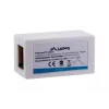 LANBERG pistikuadapter RJ-45 - RJ-45, emane-emane, U/UTP Cat5e, valge