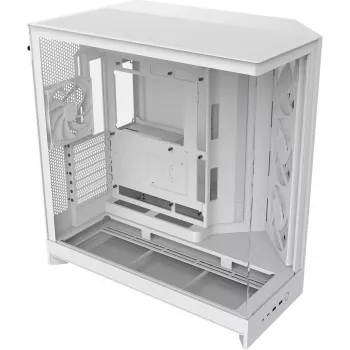 PC korpus NZXT H9 Flow RGB Midi Tower valge