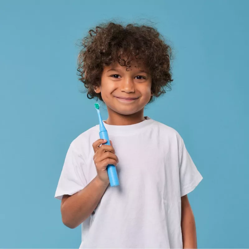 happybrush EcoVibe Kids Paw Patrol vahetusharjapead, sinine, 3 tk